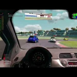 My online experience. First time i record a race.