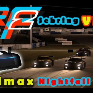 Rfactor 2 VR - Sebring Nightfall - BMW M8 GTE