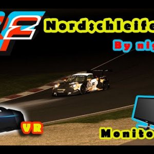 Rfactor 2 - Nordschleife night - Porsche 911RSR [VR & Monitor]