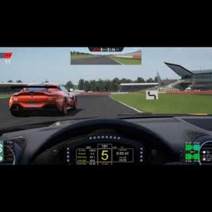 Chasing Snarf ACC GT4s Silverstone