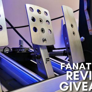 Fanatec CSR Elite pedals review and Giveway