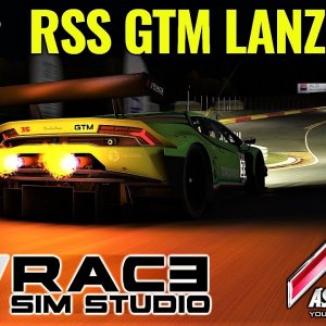 RSS GTM LANZO V10 | First Drive at Night around Spa | Assetto Corsa (Sol)