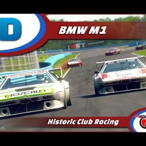 BMW M1 @ Watkins Glen RaceDepartment.com On board LIVE STREAM!!  Xtre simracing