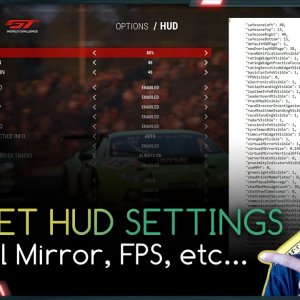 Secret Settings to customize your HUD in Assetto Corsa Competizione