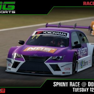 AMS Racing Club | Sprint Race @ Donington Park - 12/01/21