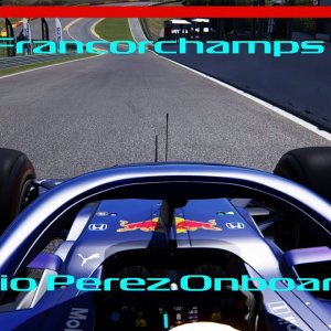 Assetto Corsa F1 2021 - Sergio Perez Onboard Spa Francorchamps