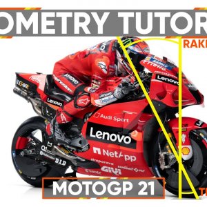 MOTOGP 21 : Understanding your bikes Geometry !