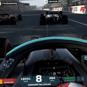 Amazing double overtake for the lead into T1 at Monza in F1 2021