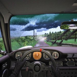Assetto Corsa Mod: Singer 911 meets thunderstorm in the irish countryside!