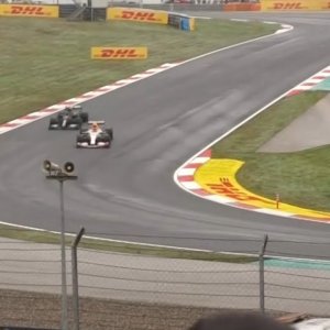 Turkish GP 2021 | Sergio Perez VS Lewis Hamilton | Amateur Footage by Macedonian F1 fans