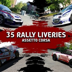 AC Livery Presentation | 35 New Rally Liveries for Assetto Corsa!!!