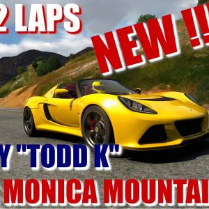 JUST 2 LAPS - Assetto Corsa - NEW !!! Santa Monica Mountains - Huge Mod by Todd K - FIRST LOOK in 4K