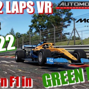 JUST 2 LAPS VR - Automobilista 2 - Can a modern F1 car do the Green Hell ??? YESSS IT CAN !!!