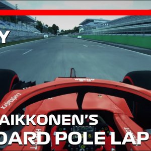 #KiitosKimi | WHEN THE ICEMAN MADE THE FASTEST LAP IN F1 | 2018 Italian Grand Prix | Pirelli