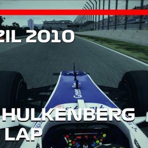HULKENBERG'S UNIQUE POLE | Williams FW32 | 2010 Brazilian Grand Prix | Nico Hulkenberg Onboard