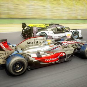 McLaren MP4-23 Track Day At Imola But In Reverse | Assetto Corsa Ultra Graphics Mod