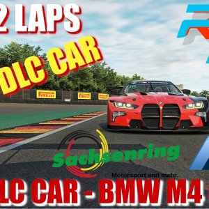 JUST 2 LAPS - rFactor2 - NEW DLC CONTENT - BMW M4 GT3 - Detailed look at the Sachsenring - 4K HQ