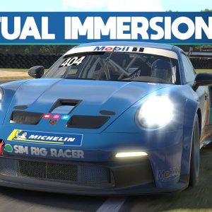 fully immersive VR lap of Oulton Park on iRacing
