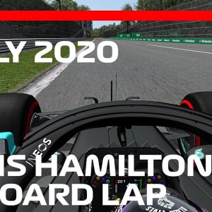 rFactor F1 2020 - Lewis Hamilton Onboard Lap Monza