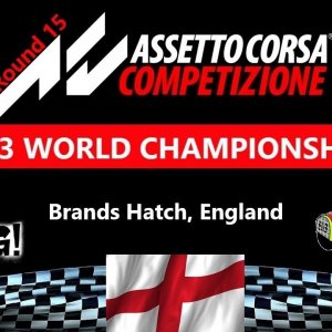 ACC - GT3 World Championship - Round 15 (night race)