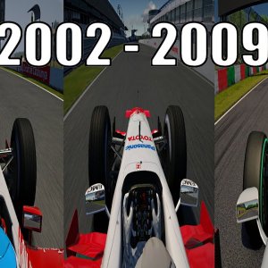 ALL TOYOTA F1 Onboards 2002 - 2009 - Assetto Corsa
