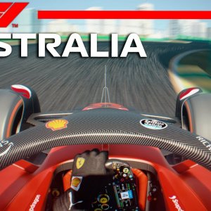 F1 2022 Australian GP  - Carlos Sainz Onboard Lap | Scuderia Ferrari F1-75 - Assetto Corsa