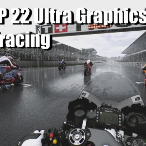 MotoGP 22 Ultra Graphics Mod + Ray Tracing | Rain Gameplay [ PC 4k ]