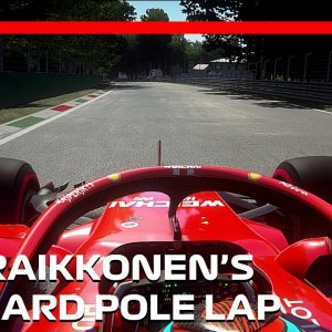 [Reenactment(?)] When Kimi Raikkonen Did the Fastest Ever Lap on F1 History!
