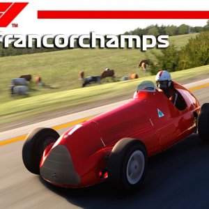 NA ESTRADA COM UM F1 - Spa-Francorchamps 1966 with Traffic | Alfa Romeo 158 | Assetto Corsa