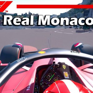 Monaco Formula 1 Circuit Driving Tour | Charles Leclerc - Scuderia Ferrari F1-75 | Assetto Corsa