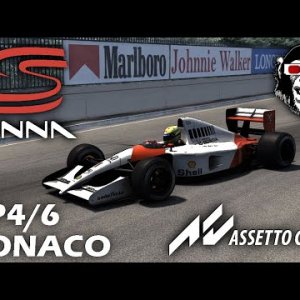 Assetto Corsa - Circuit de MONACO / SENNA'S MCLAREN MP4/6
