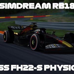The Best of Both: SimDream RB18 with Formula Hybrid 2022 Physics