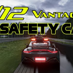 Aston Martin Vantage F1 Safety Car | Nurburgring Nordschleife Lap | Assetto Corsa  | 2K 60 FPS