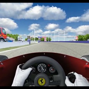ABBEVILLE | 2020 (FRA) Circuit 2.37Km - 1.14.326 - F1 Ferrari 312T - Assetto Corsa (*) Hotlap France