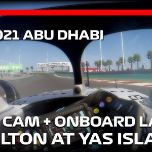 Onboard with Lewis Hamilton at the old Abu Dhabi | 2022 Abu Dhabi Grand Prix | #assettocorsa