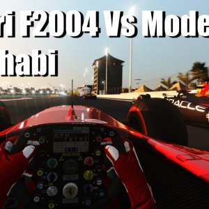 Greatest Formula 1 Car Ever Made Versus Modern F1 Cars At Abu Dhabi | Assetto Corsa
