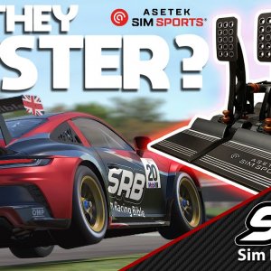 Can High End Sim Pedals Make You Faster? | Asetek Vs Fanatec