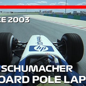 Ralf Schumacher's Pole Lap | 2003 French Grand Prix | #assettocorsa