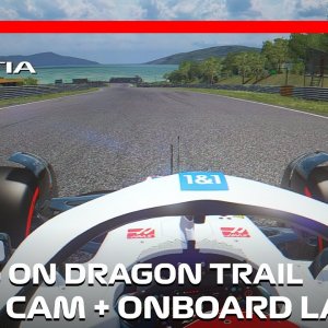 Two laps at Dragon Trail - Gardens with Kevin Magnussen | #assettocorsa