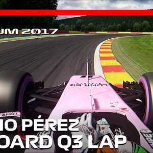 Onboard with Sergio Perez at Spa | New Car Mod by @SuzQ | 2017 Belgian Grand Prix | #assettocorsa