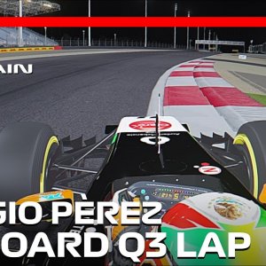 Sergio Pérez Q3 Onboard | Car Mod by @BubaAC1 | 2014 Bahrain Grand Prix | #assettocorsa