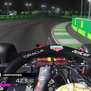 Max Verstappen's Best Qualifying Lap until... | 2021 Saudi Arabian Grand Prix | #assettocorsa