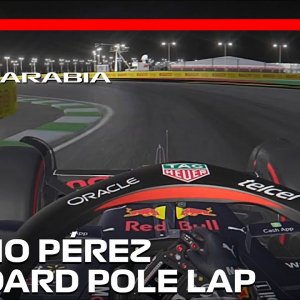 Sergio Pérez's Maiden Pole Lap | 2022 Saudi Arabian Grand Prix | #assettocorsa