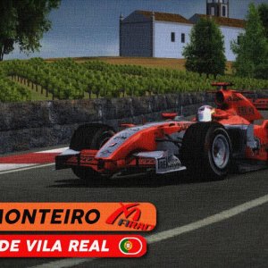 rFactor F1 2006 - Tiago Monteiro Onboard - Circuito de Vila Real, Portugal