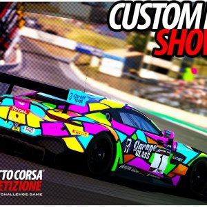 Garage Glass 'Art Car' AMR V8 GT3 || ACC Custom Livery Showcase