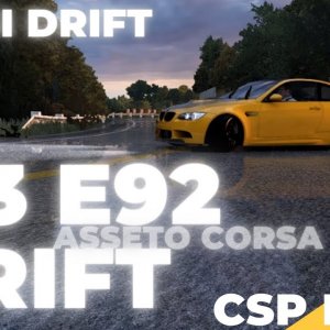 E92 DRIFT Akagi FULLSEND | Assetto Corsa | SOL+CSPure