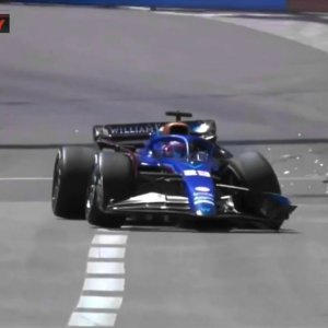 Alex Albon's Incredible FP1 Crash | 2023 Monaco Grand Prix
