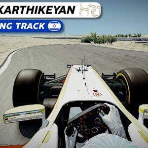 F1 on Arad Racing Track, Israel | Narain Karthikeyan | HRT 2012