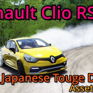 Assetto Corsa Drift Renault Clio RS4 Japanese Touge Drift