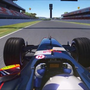 F1 2005 - David Coulthard Onboard Catalunya - Assetto Corsa